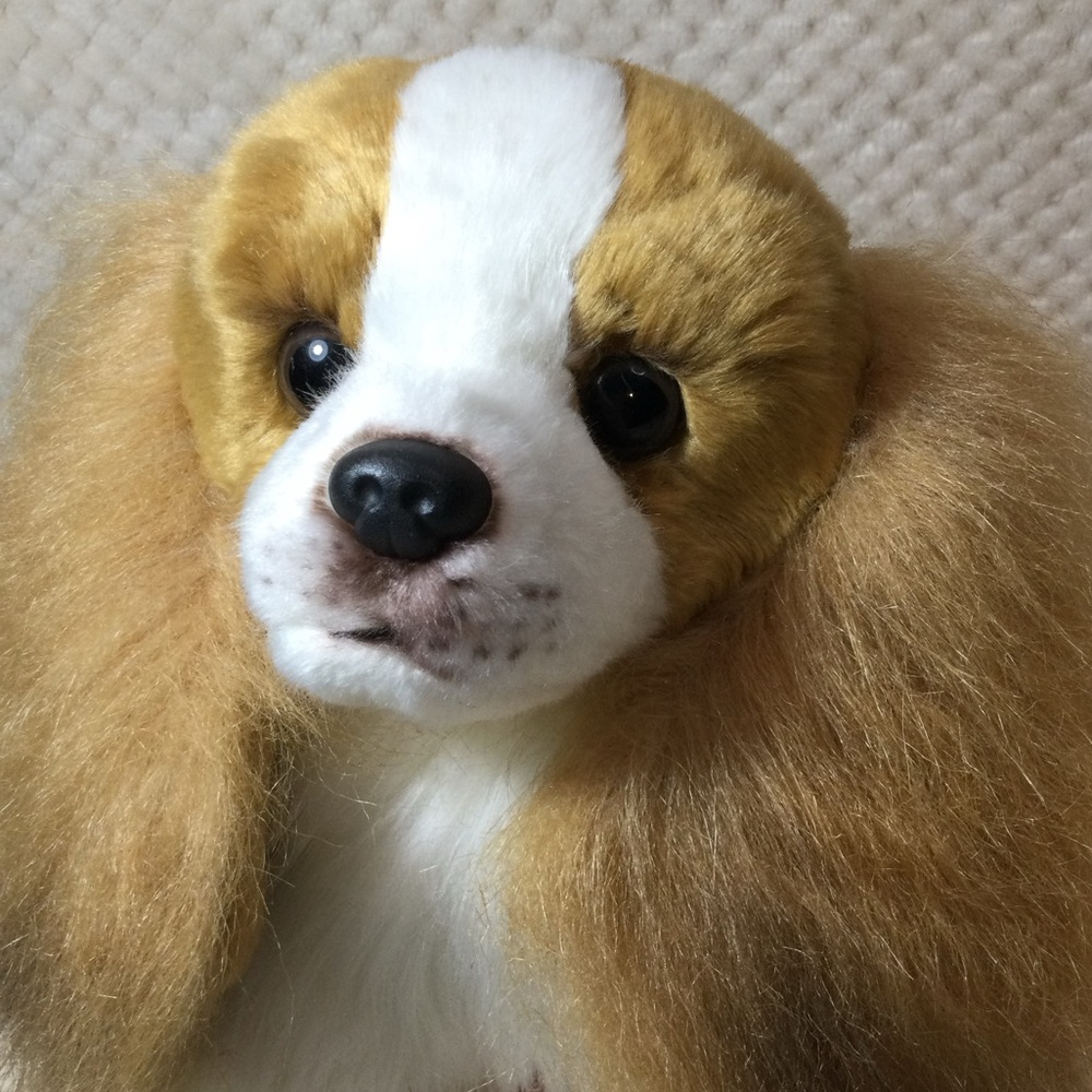 Bearington Plush Cavalier King Charles Spaniel Puppy Dog Stuffed Animal Toy